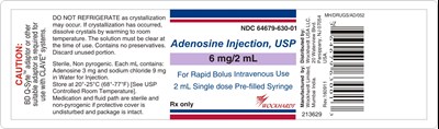 2 mL Blister Label (Adenosine Injection Usp 2 mL Blister Labels)